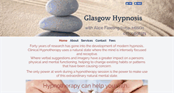 Desktop Screenshot of glasgowhypnosis.com